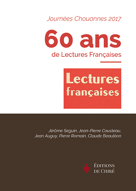 Journées Chouannes 2017 : 60 ans de Lectures Françaises