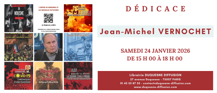 Dédicace de Jean-Michel Vernochet (dédicace supplémentaire)