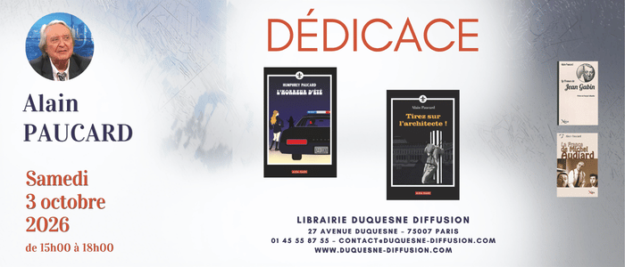 Dédicace d'Alain Paucard : "Tirez sur l'architecte !"